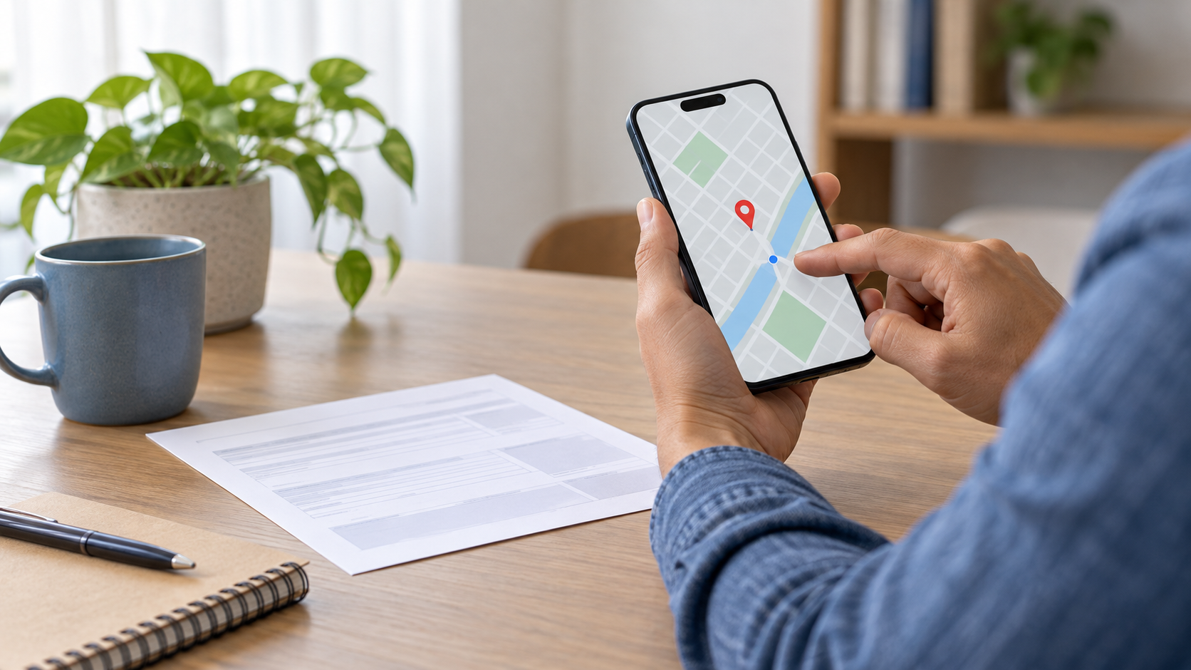 Eleitor consulta no celular o local da seção eleitoral para o segundo turno das eleições.