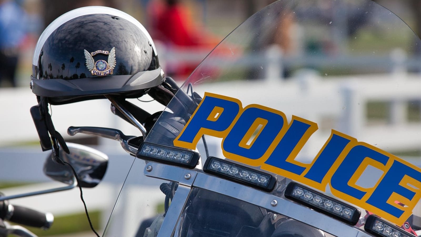 Viatura da Polícia Civil durante uma operação de segurança pública em São Gabriel, no Rio Grande do Sul